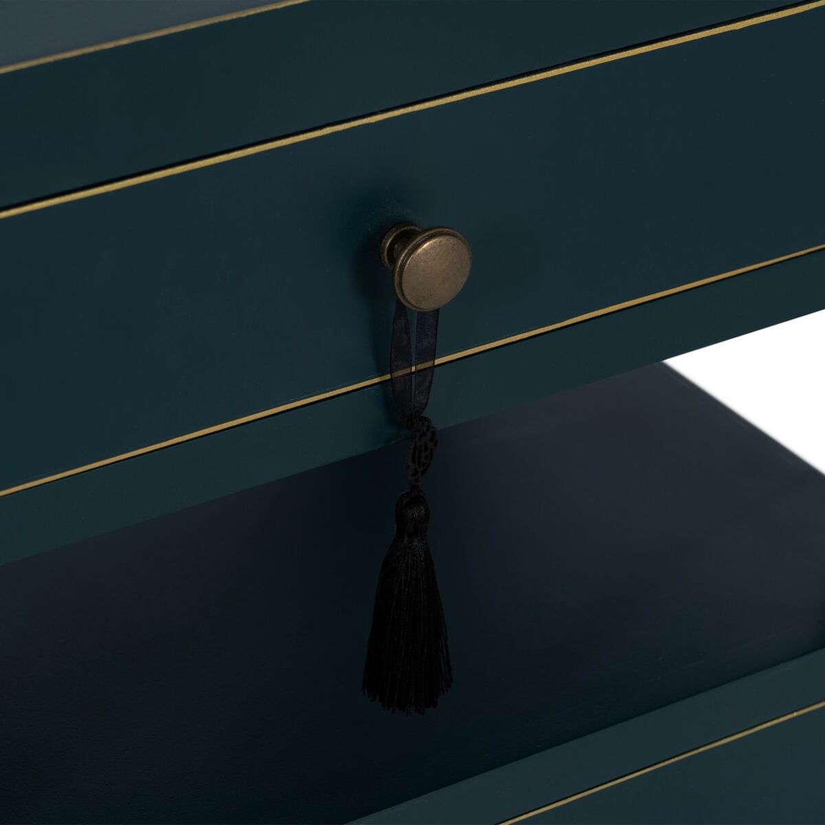 Comodino ORIENTE Azzurro Legno MDF 50 x 40 x 66 cm